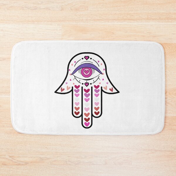 Item preview, Cute Heart Hamsa Hand  designed and sold by hamsasoul.