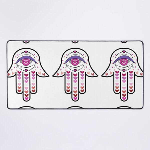 Item preview, Cute Heart Hamsa Hand  designed and sold by hamsasoul.