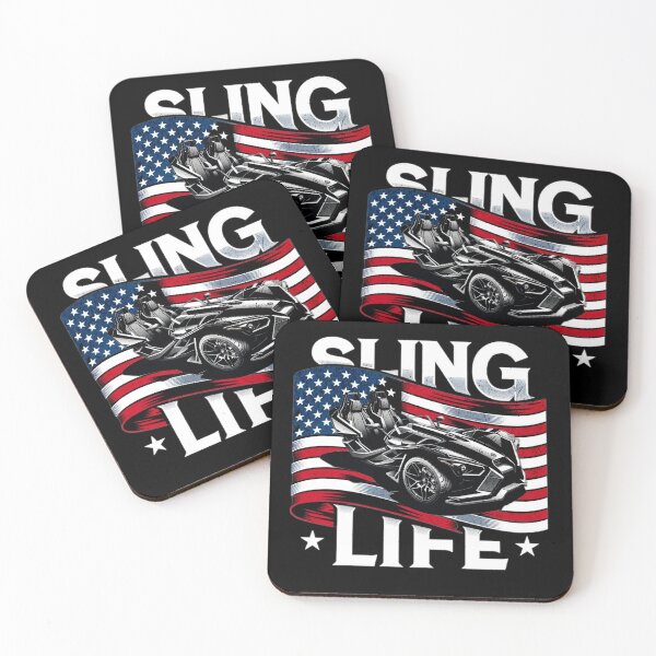 Item preview, Patriotic Polaris Slingshot®, American Flag Graphic Sling Life designed and sold by boujeedrpc.