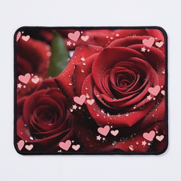 Item preview, Beautiful Red Rose With Heart happy valentine designed and sold by Printhubs123.