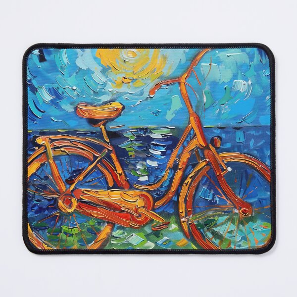 Item preview, Bicycle | Painting in the style of Vincent van Gogh designed and sold by ComicsFactory.