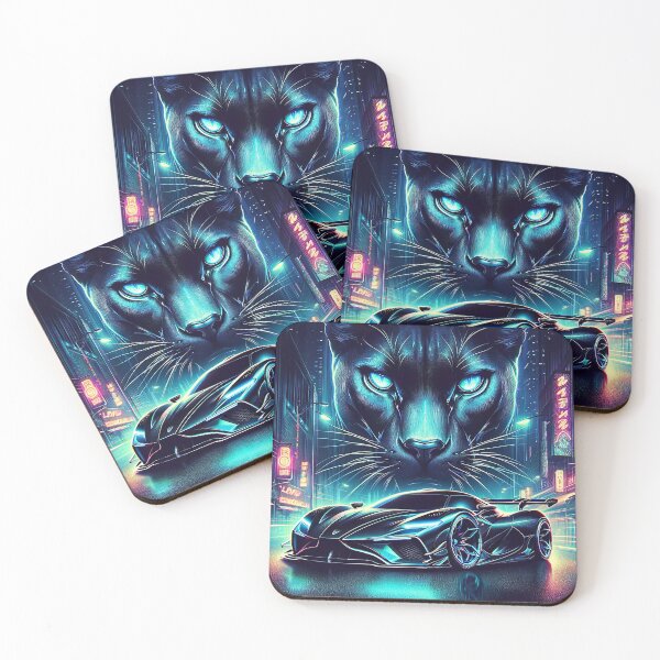 Item preview, Nocturnal leopard racer designed and sold by Cerberus-Art.