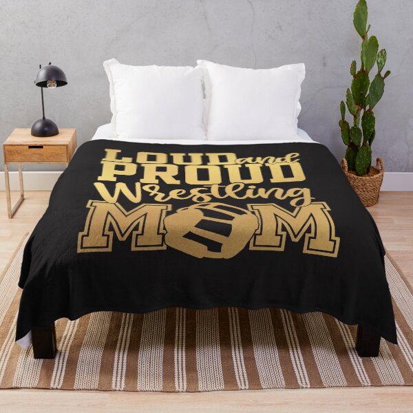 Item preview, Gold Loud and Proud Wrestling Mom designed and sold by AlienOccupation.