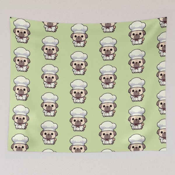 Item preview, Chef Pug designed and sold by UmbrellaStudio1.