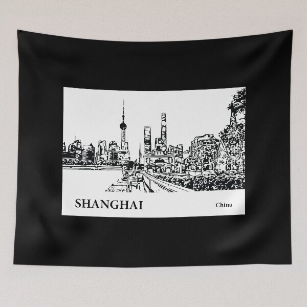 Item preview, Shanghai China designed and sold by Lakeric Cityscapes.