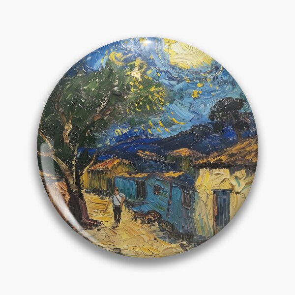 Item preview, Bihar | Painting in the style of Vincent van Gogh designed and sold by ComicsFactory.