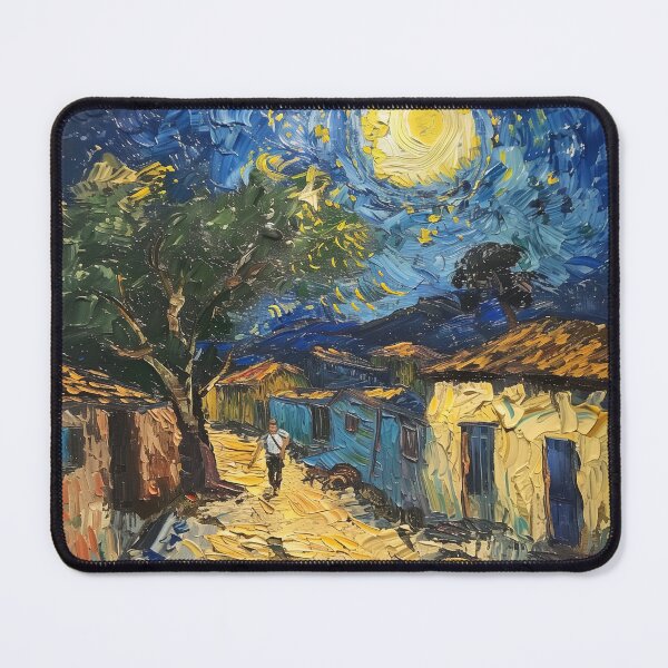 Item preview, Bihar | Painting in the style of Vincent van Gogh designed and sold by ComicsFactory.