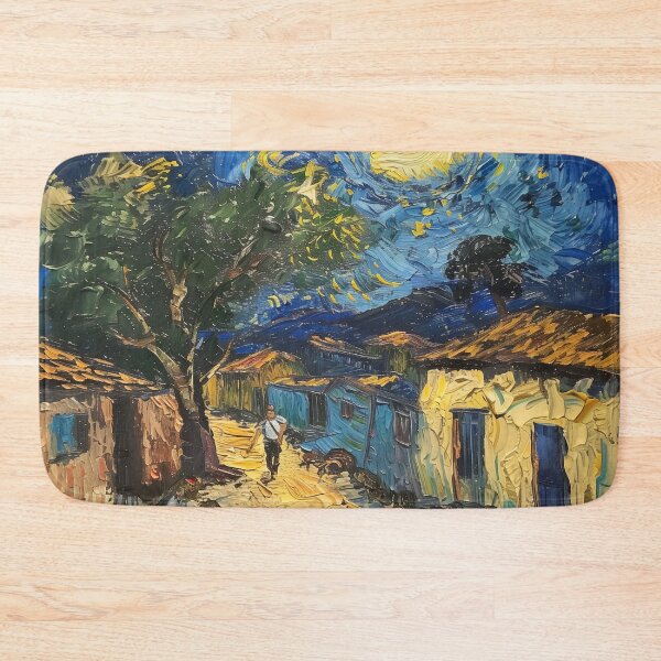 Item preview, Bihar | Painting in the style of Vincent van Gogh designed and sold by ComicsFactory.