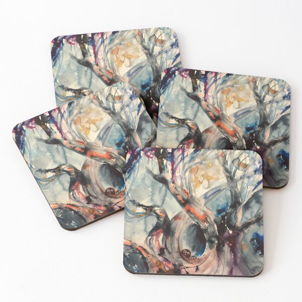 Item preview, birds in the magical tree designed and sold by Marianna Tankelevich.