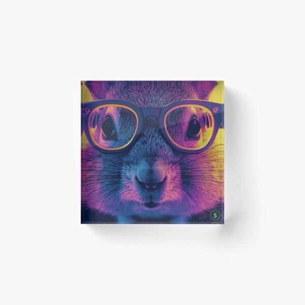 Item preview, Purple Squirrel, up close and personal. designed and sold by sourcecon.