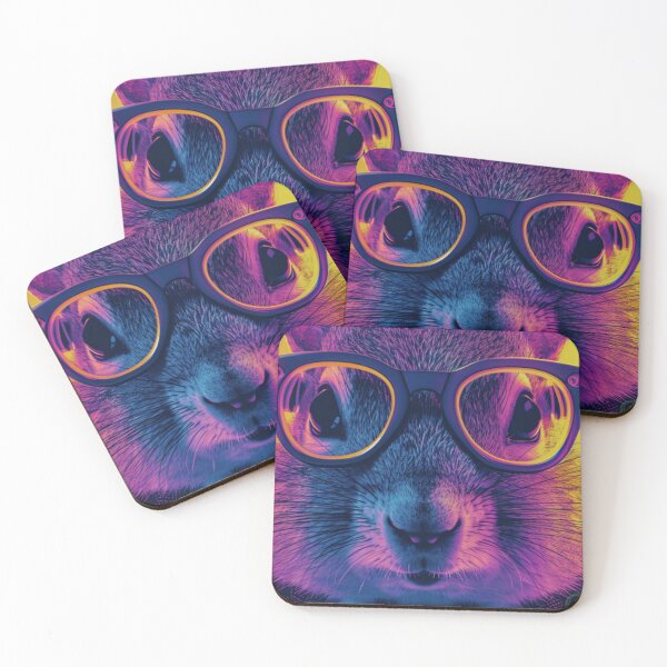 Item preview, Purple Squirrel, up close and personal. designed and sold by sourcecon.