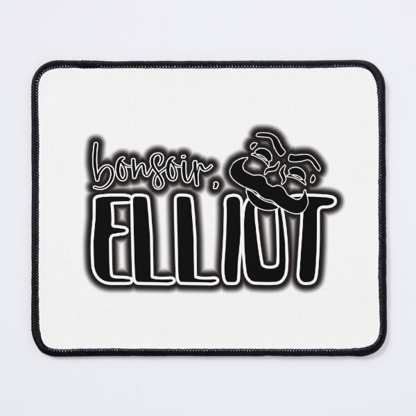 Item preview, bonsoir elliot mr. robot sticker designed and sold by MiaNotMaya.