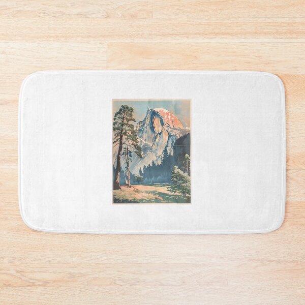 Item preview, Yosemite Ukiyo-e Style Illustration designed and sold by bighorndesignco.