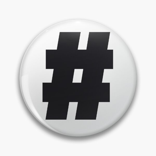 Item preview, The Hashtag symbol designed and sold by drawbey.