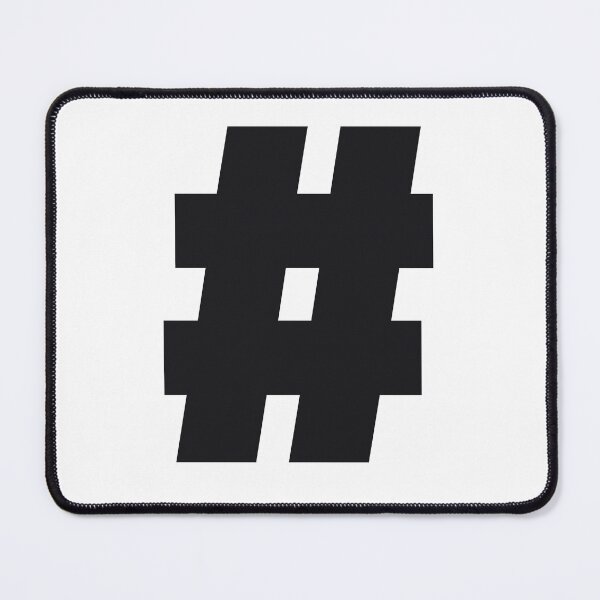 Item preview, The Hashtag symbol designed and sold by drawbey.