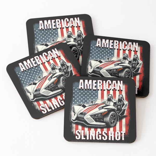 Item preview, American Slingshot Polaris® Slingshot, Patriotic USA Flag Graphic designed and sold by boujeedrpc.