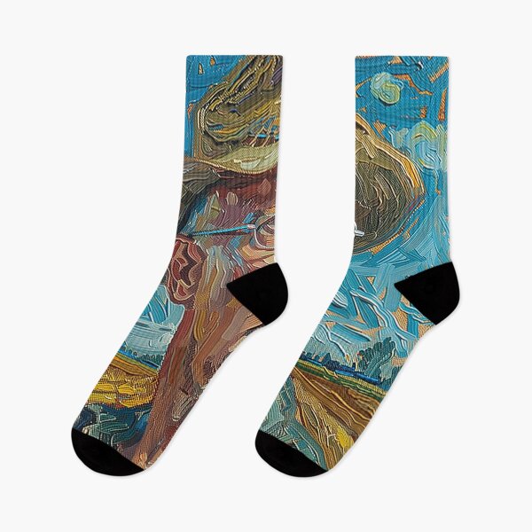 Item preview, Bill McKibben | Painting in the style of Vincent van Gogh designed and sold by ComicsFactory.