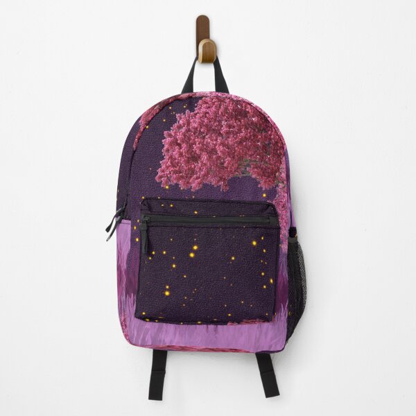 Item preview, Pink trees, Star Filled Night Sky designed and sold by WhiteSoftPetals.