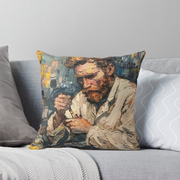 Item preview, Biologist | Painting in the style of Vincent van Gogh designed and sold by ComicsFactory.
