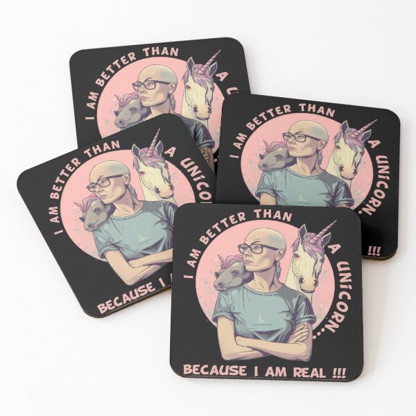 Item preview, Unicorn - I Am Better Than a Unicorn, Because I Am Real!! designed and sold by Marcin Kulka.