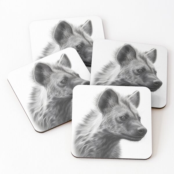 Item preview, Pencil drawn Hyena designed and sold by Pencil-Art.