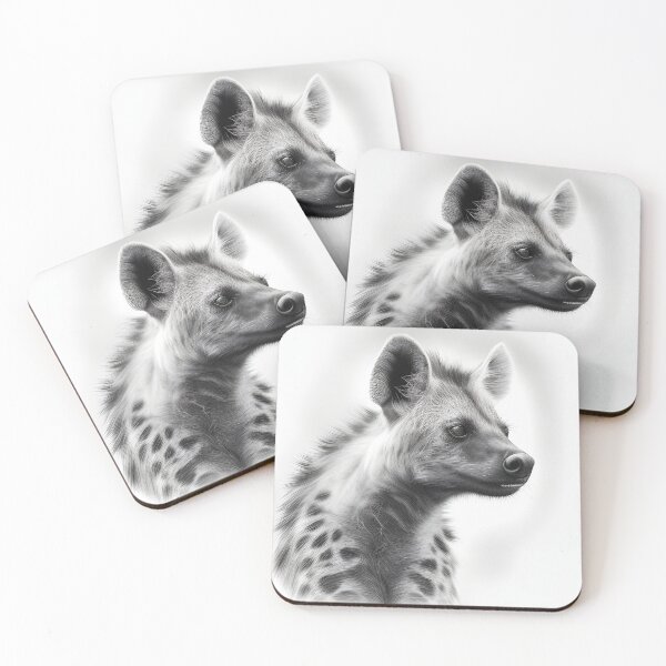 Item preview, Pencil drawn Hyena designed and sold by Pencil-Art.