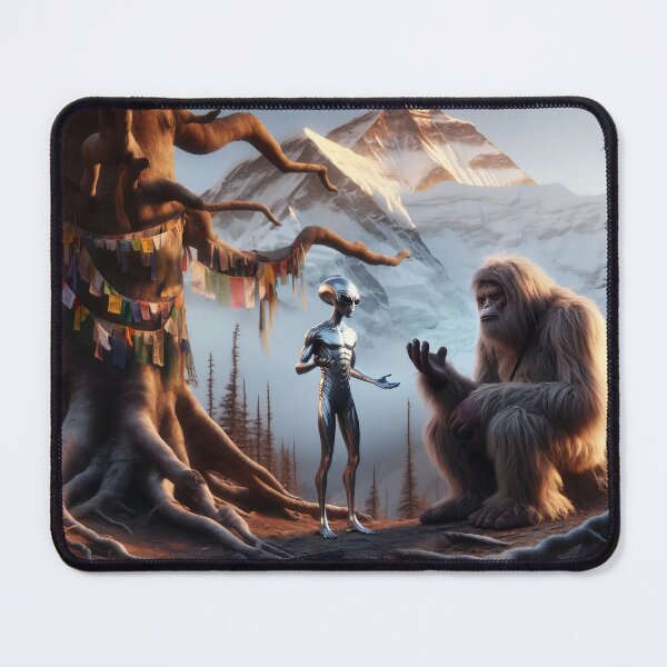 Item preview, Silent Summit - Alien Dialogue with Himalayan Yeti designed and sold by leyfinder.