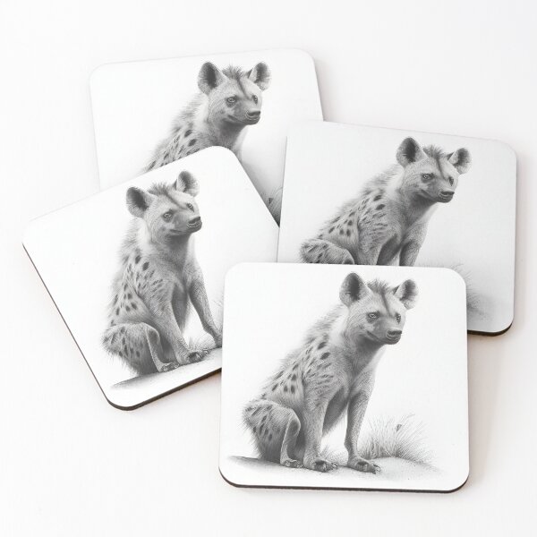 Item preview, Pencil drawn Hyena designed and sold by Pencil-Art.