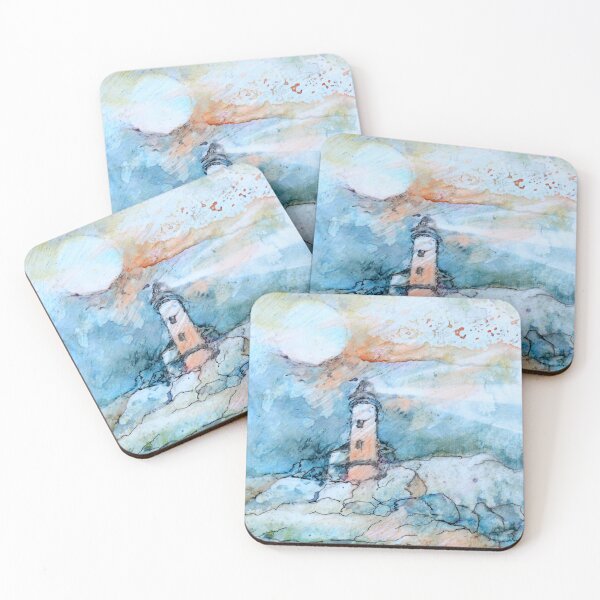 Item preview, lighthouse on yupo designed and sold by Gerardo Segismundo.