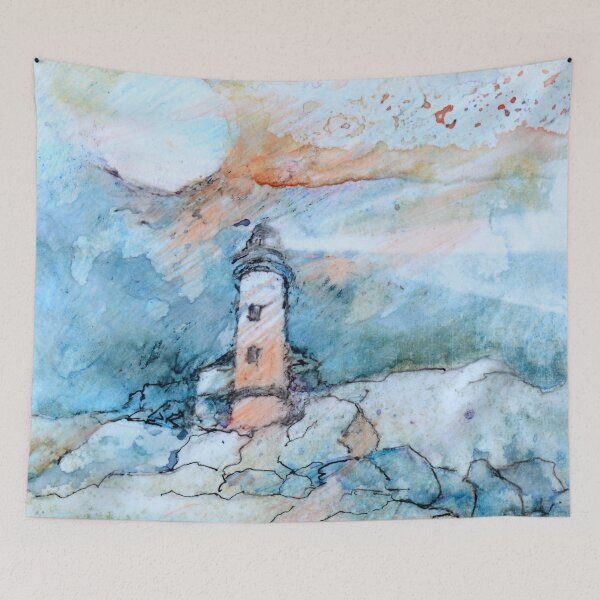 Item preview, lighthouse on yupo designed and sold by Gerardo Segismundo.