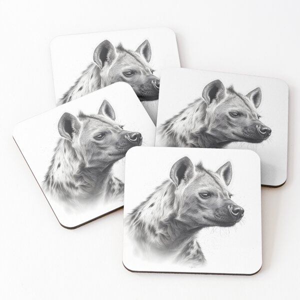 Item preview, Pencil drawn Hyena designed and sold by Pencil-Art.