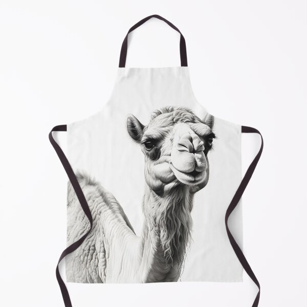 Item preview, Black and white Camel drawing designed and sold by Pencil-Art.