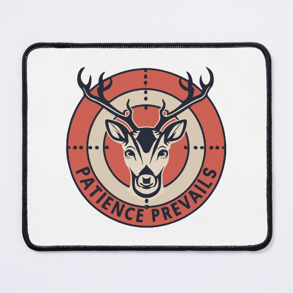 Item preview, Patience Prevails Deer Target Practice Design designed and sold by NiftyWrx.