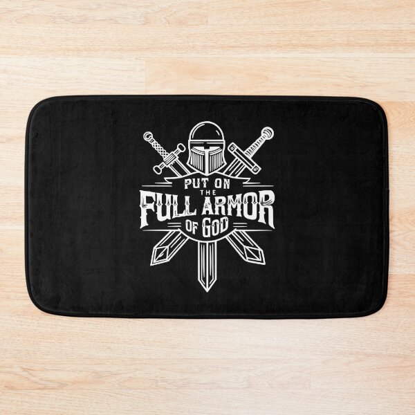 Item preview, Put On the Full Armor Of God. White And Black Swords Faith Men designed and sold by PMCreative.