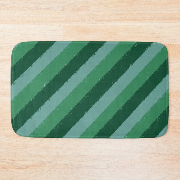 Item preview, Forest Green Brush Stroke Diagonal Stripes designed and sold by OneThreeSix.