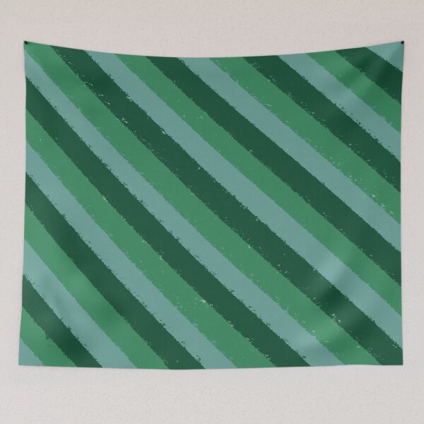 Item preview, Forest Green Brush Stroke Diagonal Stripes designed and sold by OneThreeSix.