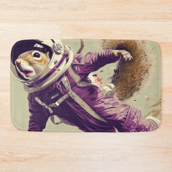Item preview, Purple Squirrel in space! designed and sold by sourcecon.