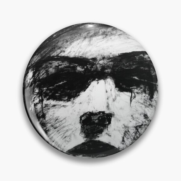 Item preview, Creepy portrait drawing  designed and sold by SashaBrisac.