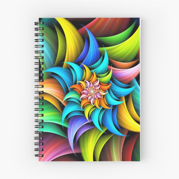 Item preview, Fractal Color Spiral designed and sold by wolfepaw.
