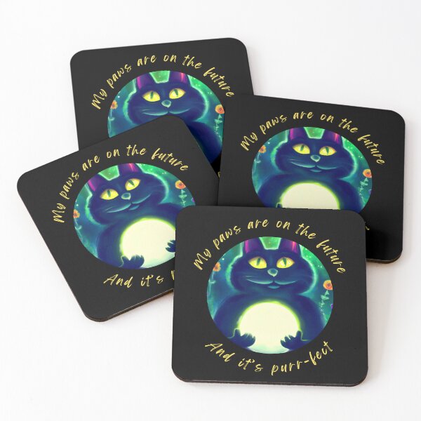 Item preview, Paw-sitively Psychic designed and sold by AnimalVibes.