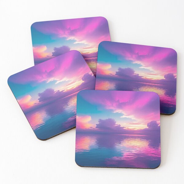 Item preview, neon seascape designed and sold by psychoshadow.