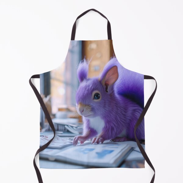 Item preview, Purple squirrel at work designed and sold by sourcecon.