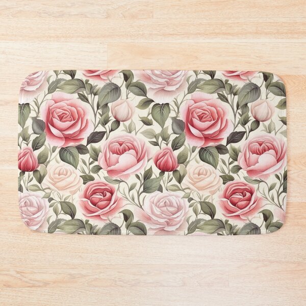 Item preview, Elegant pink rose pattern designed and sold by Tiffany Glassco.