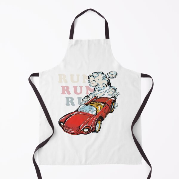 Item preview, The red car at full speed designed and sold by Ema-Bubble.