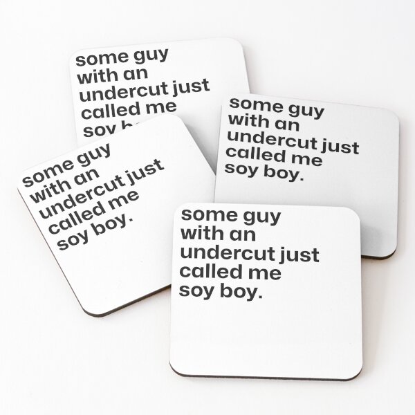 Item preview, Soy Boy Quote, Succession designed and sold by NickumsGraphics.