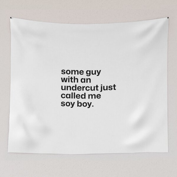 Item preview, Soy Boy Quote, Succession designed and sold by NickumsGraphics.