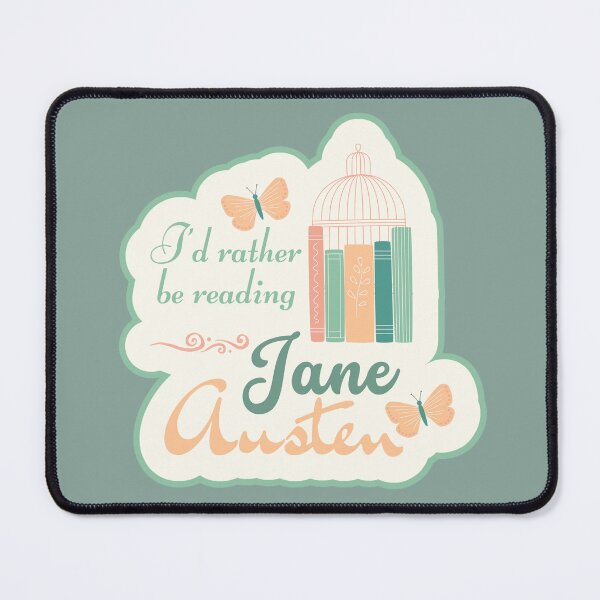 Item preview, Jane Austen Books I'd Rather Be Reading designed and sold by Renata Illustrata.