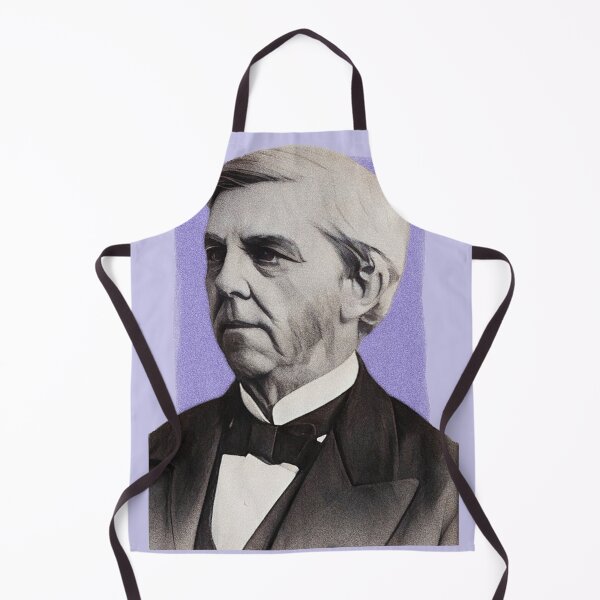 Item preview, American Poet Oliver Wendell Holmes Sr - Purple - illustration designed and sold by Litstoy.