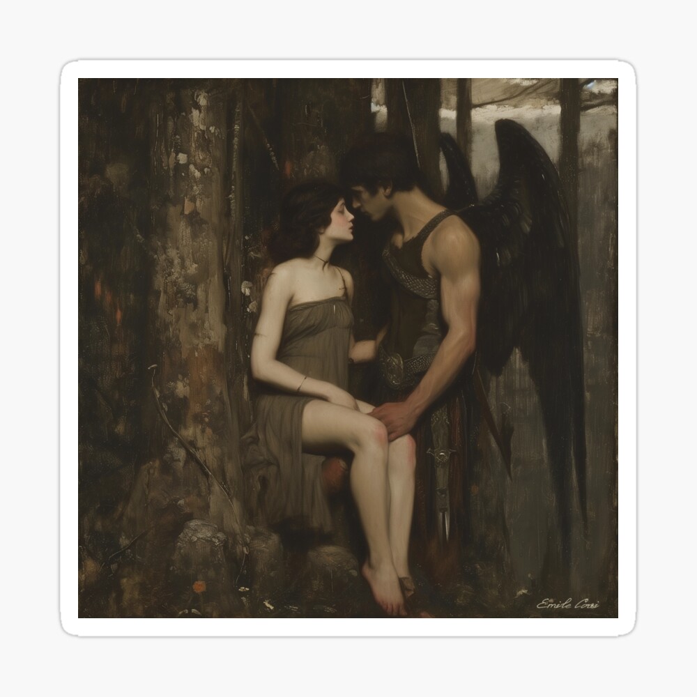 "Nephilim" by Emile Corsi  Sticker