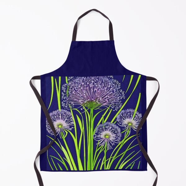 Aperçu de l'œuvre Fleurs d'agapanthe florales contemporaines audacieuses créée et vendue par Deborah  League.